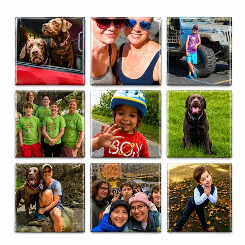 9 pack of Magnets
